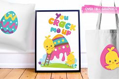 Easter Chicks  graphics and illustrations Product Image 5