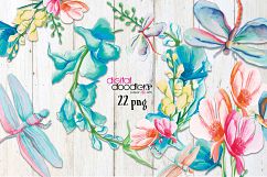 Snapdragons and Dragonflies Product Image 5