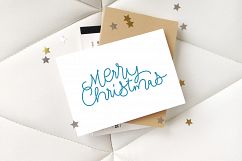 Merry Christmas small clipart Product Image 2