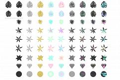 New Tropics. 111 graphic elements Product Image 8
