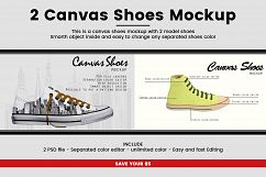 2 Canvas Shoes Mockup Product Image 5