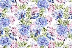 10 Hand Drawn Watercolor Pattern Product Image 10