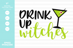 Drink Up Witches SVG DXF EPS PNG Product Image 1