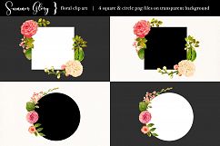 Floral Clip Art - Summer Glory Product Image 3