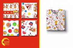 Circus patterns, Circus papers AMB-1159 Product Image 5