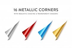 Curling Paper Corner Folds Set Product Image 6