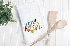 Fall is in the Air SVG - Fall SVG Cut File - DXF EPS PNG JPG Product Image 2