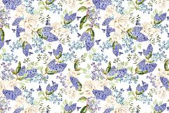 14 Hand drawn watercolor patterns Product Image 4
