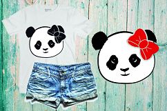 Panda SVG, Cute Panda SVG, Cartoon Panda Svg, 959 Product Image 1