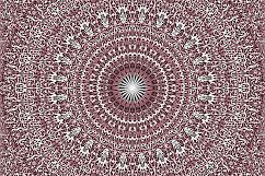 12 Pink Mandala Seamless Patterns - AI, EPS, JPG 5000x5000 Product Image 7