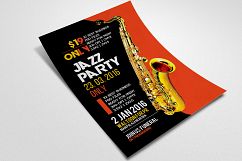 Jazz Night Party Flyer / Poster Product Image 2