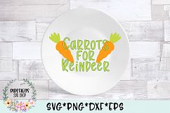 Carrots For Reindeer SVG Cut File Product Image 1