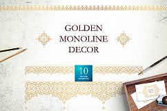 2. Set Of Vector Monoline Decor Product Image 1