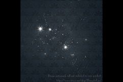 40 Diamond and Pearl Star Clip Arts, Star String, Pearl Star Product Image 7