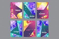 Abstract fashion posters, business flyers set. Vector illustration Product Image 1