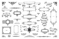 Vintage Ornament Design Creators Kit - AI EPS PNG Product Image 7