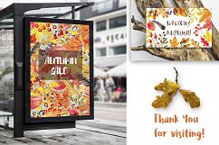 Woodland Fall Watercolor Clipart Product Image 7