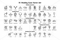 Indian Wedding - Vector Graphic Icons Product Image 2