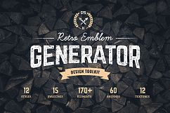 Logo Maker | Retro Emblem Generator Product Image 1