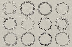 Hand drawn wreaths and frames Product Image 2