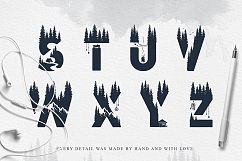 Into The Wild - Double Exposure Font Product Image 5