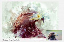 Mixed Art Photoshop Action Product Image 8