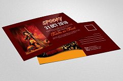 Halloween Party Invitation Postcard Product Image 1
