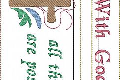 ITH With God Zipper Bag - Fully Lined, 5X7 HOOP Product Image 2