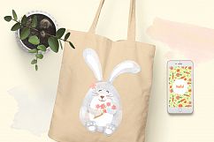 Watercolor Rabbits Collection Product Image 8