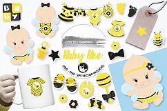 Baby bee graphics and illustrations Product Image 1