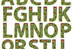 Christmas tree fir alphabet Product Image 3