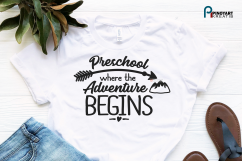 preschool svg, pre-k svg file, adventure svg, preschool eps Product Image 1