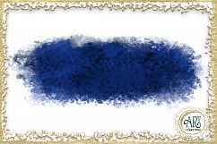 Nautical Navy Blue Brush Strokes 24 PNG - transparent background images Product Image 18
