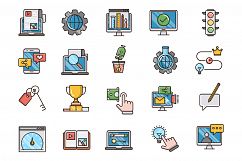 SEO and web optimization icons set Product Image 2