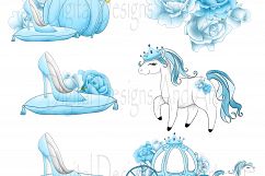 Cinderella clipart Product Image 6