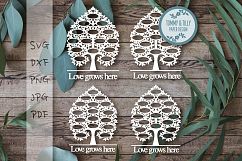 3-21 Name Family Tree Bundle - SVG DXF PNG JPG PDF Product Image 3