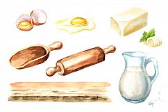 Bakery. Wheat, flour and wheat field Product Image 5