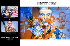 Double Color Exposure Photoshop Action Product Image 6
