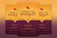 Mothers Day Banquet Flyer Template Product Image 2