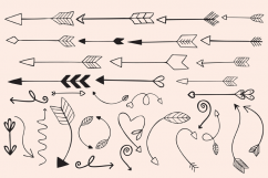 90 Hand Drawn Arrows Product Image 3