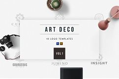 Art Deco Logo Templates | Vol.1 Product Image 1