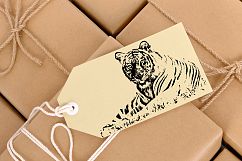 Lion and tiger logo Product Image 7