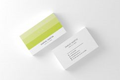 Beautiful Colours Modern Art Business Card Product Image 2