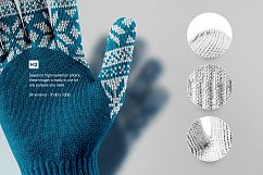 Winter Gloves Mockup Product Image 3