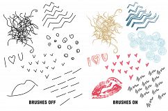 135 Vector Brushes for Illustrator Product Image 4
