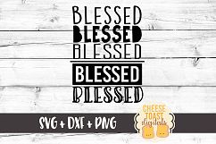 Blessed - Fall SVG File Product Image 2