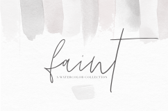 Watercolor Textures &amp; Brushstrokes - Faint Product Image 1