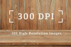 100 Realistic Shelves on Wall. Set 1 Product Image 3