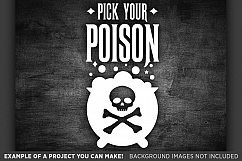 Halloween Svg files - Pick Your Poison Svg File - 4042 Product Image 3