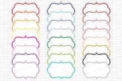 Labels Graphics and Illustrations / Tags and Labels Clip Art / Frames Graphics Product Image 1
